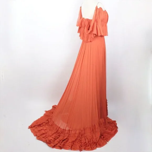 chinese dress ladies Rowan Silk Maxi Dress  Retrofete